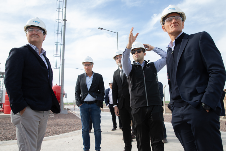 Pampa Energía inaugurated the company's sixth wind farm in Bahía Blanca. Pampa Energía inaugurated the company's sixth wind farm in Bahía Blanca.