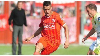 Alexis Zárate, cuando jugaba en Independiente.
