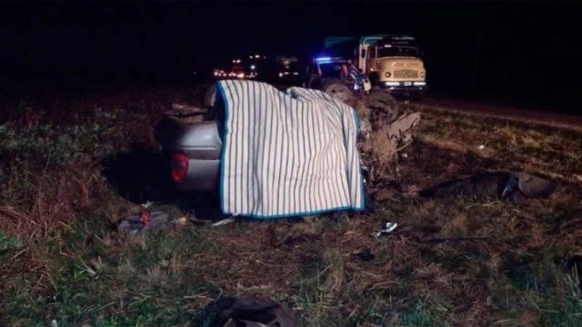 El accidente tuvo lugar en el kilómetro 223 de la Ruta 39.