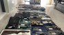Part of the weapons kidnapped by the police in Rosario Part of the weapons kidnapped by the police in Rosario