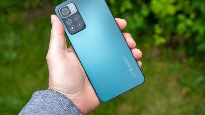Teléfono Redmi Note 11, de Xiaomi.&nbsp;