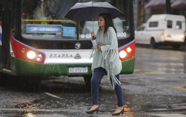 alerta por tormentas fuertes y granizo en la ciudad y el conurbano