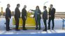 The opening of the valve of the Néstor Kirchner gas pipeline. The opening of the valve of the Néstor Kirchner gas pipeline.