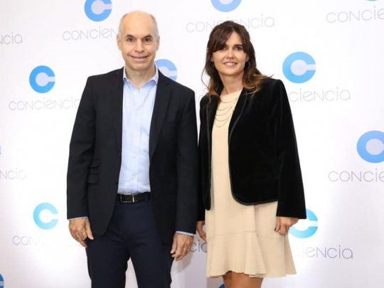 Horacio Rodríguez Larreta y Beby Lacroze.