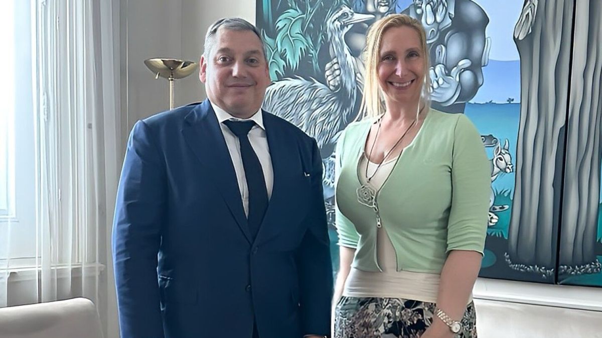 The ambassador in Argentina ratified the strong line of dialogue with the Milei government