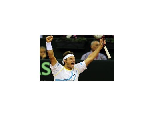 En la final de 2011, Nalbandian ganó en el dobles junto a Eduardo Schwank.