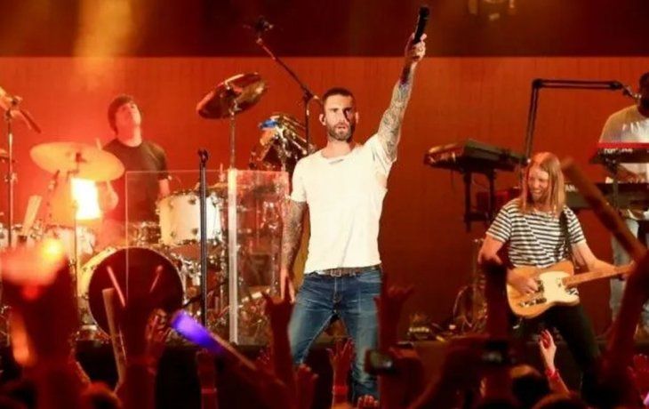 Maroon 5 iba a presentarse este jueves, pero qued&oacute; suspendido para prevenir el coronavirus.&nbsp;