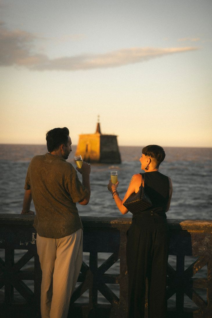 Chef Pedro Bargero and Bartender Inés de los Santos. 