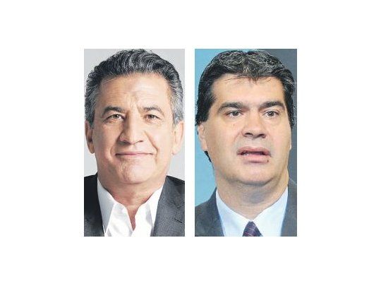 Sergio Urribarri y Jorge Capìtanich
