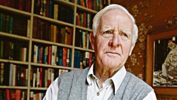 John le carré. El gran novelista de espionaje tenía 89 años.