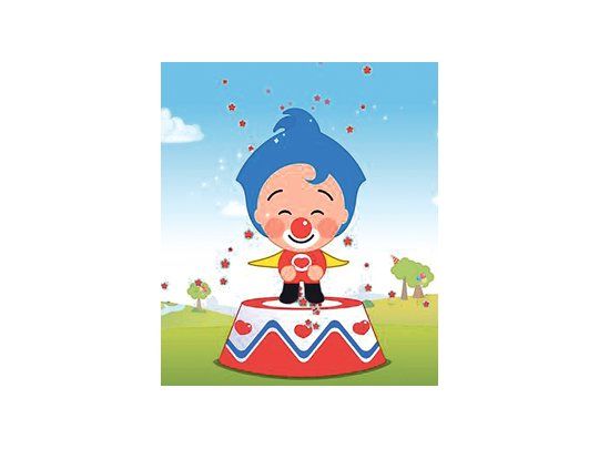 What the clown Plim Plim would look like in real life, according to Artificial Intelligence