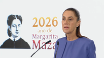 Claudia Sheinbaum en la Mañanera del Pueblo.