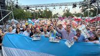 La candidata presidencial de Juntos por el Cambio, Patricia Bullrich, encabezó los cierres de campaña en San Juan, San Luis y Mendoza.&nbsp;