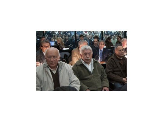 El sindicalista José Pedraza en el banquillo de los acusados.