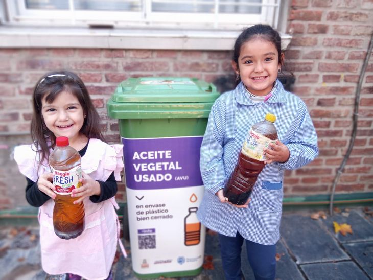 Un punto de reciclaje ubicado en Rosario, Santa Fe. Un punto de reciclaje ubicado en Rosario, Santa Fe.