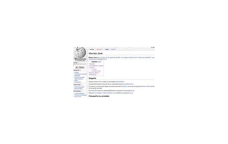 Falsos datos en Wikipedia