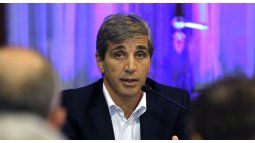 Luis Caputo anticipated a slowdown in inflation. Luis Caputo anticipated a slowdown in inflation.