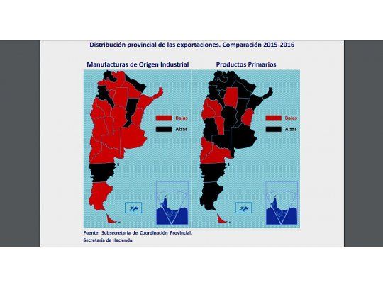 Las provincias que más retraso evidenciaron en el proceso de industrialización iniciado con la gestión anterior son La Pampa (- 44,9%), Río Negro (-49,1%), Neuquén (-80,9%) y Santiago del Estero (-93,7%).