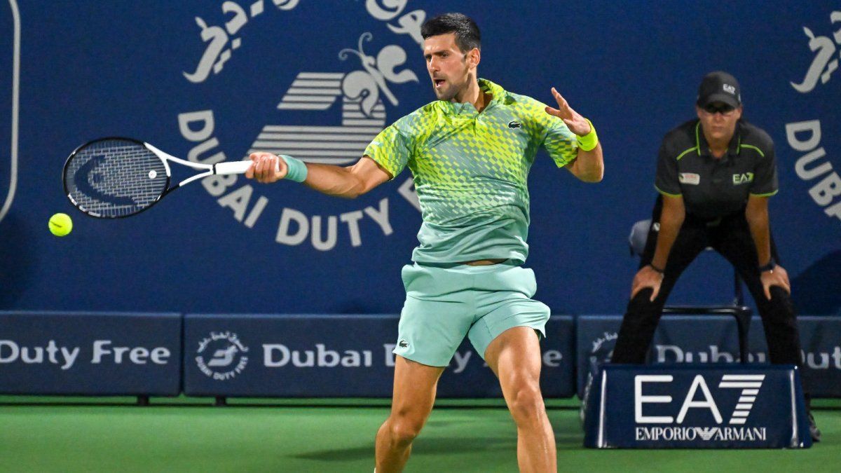 After his new record, Novak Djokovic returned to the courts and won just enough
