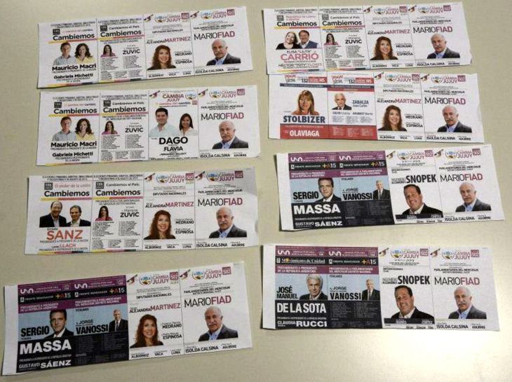 Las listas colectora, antes de ser derogadas, en 2019. Las listas colectora, antes de ser derogadas, en 2019.