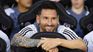 Messi asked his idol for a photo. Messi asked his idol for a photo.