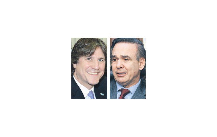 Amado Boudou, Miguel Pichetto