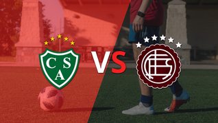 Sarmiento y Lanús comienzan el segundo tiempo sin goles