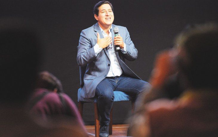 DOS ETAPAS. El economista y candidato presidencial de la izquierda ecuatoriana, Andrés Arauz, debe ampliar sus bases de apoyo más allá del correísmo para ganar el balotaje. De lograrlo, deberá enfrentar una grave crisis.&nbsp;