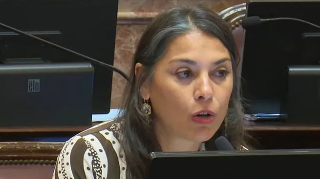 Paruolo pidió como medida cautelar excluir a Lucila Crexell de la votación de la ley Bases.