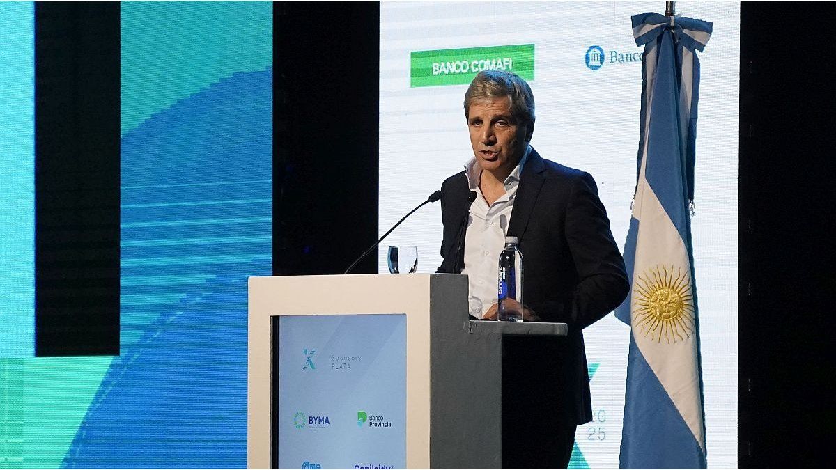 Luis Caputo anticipated that he will launch measures “to promote the use of dollars” Luis Caputo anticipated that he will launch measures “to promote the use of dollars”