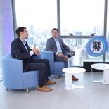 Cristian Brau, de Santander, y Nicolás Razzetti, de Banco Credicoop, analizaron la coyuntura del sector durante el primer panel de Ámbito Debate sobre Finanzas & Inversiones. Cristian Brau, de Santander, y Nicolás Razzetti, de Banco Credicoop, analizaron la coyuntura del sector durante el primer panel de Ámbito Debate sobre Finanzas & Inversiones.