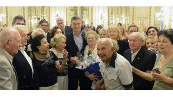 Macri recibió a sobrevivientes del Holocausto