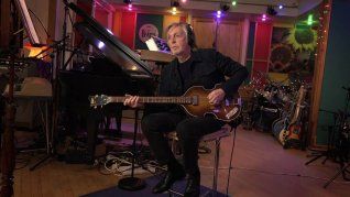 Paul McCartney en la grabación de Now and Then.