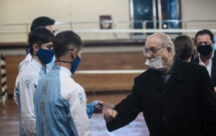 Murió Luis Romio, presidente de la Federación Argentina de Boxeo.