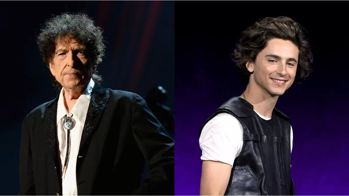 Bob Dylan’s praise for Timothée Chalamet, star of the biographical film “A Complete Stranger”