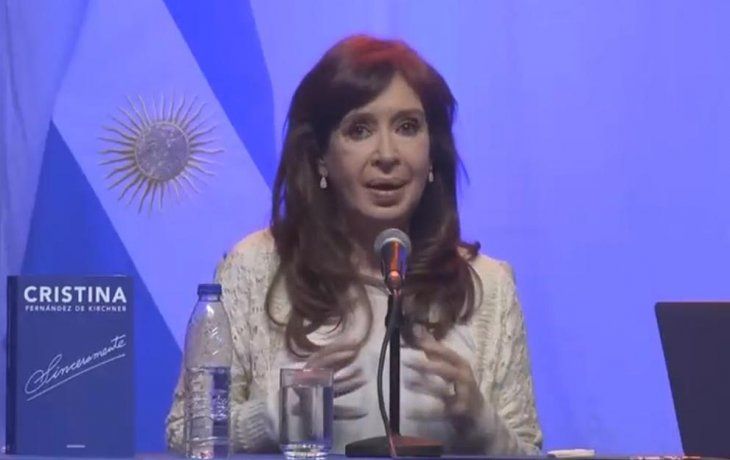 Cristina presentó Sinceramente en Río Gallegos.&nbsp;