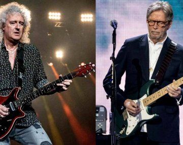 Brian May cargó contra Eric Clapton por su postura antivacunas