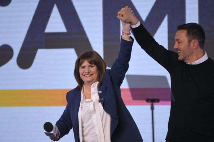 Patricia Bullrich, la ganadora de la interna nacional de Juntos por el Cambio. 