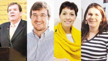 Guillermo Montenegro,&nbsp;Lucas Ghi,&nbsp;Mayra Mendoza y&nbsp;Mariel Fernández.