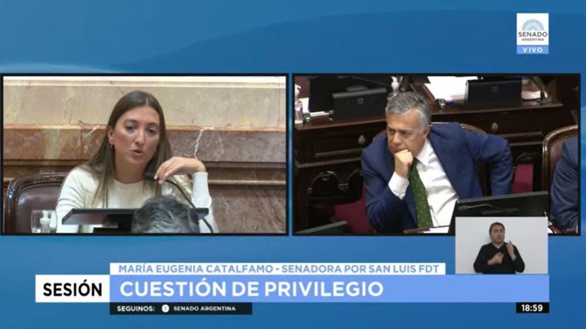 "Dejá de chicanearme, b...", la frase de Alfredo Cornejo que encendió la polémica en el Senado