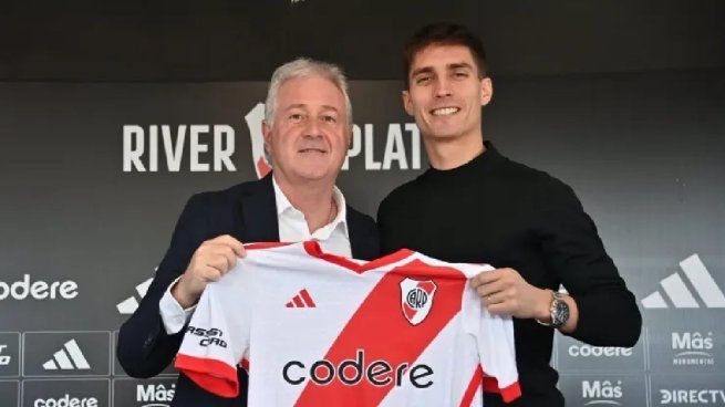 Federico Gattoni es presentado en River. Llega a préstamo.