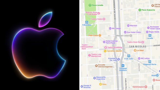 Apple Maps se encuentra por el momento disponible solamente en inglés.&nbsp;