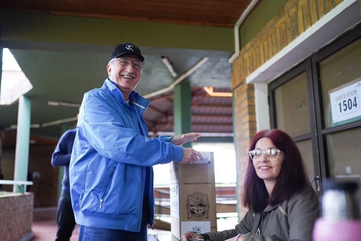 Así votó Passalacqua en Misiones hoy.
