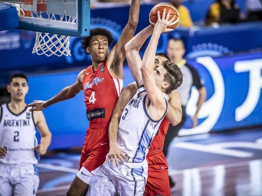 Argentina perdió con Puerto Rico en el Mundial U19 de básquet.