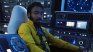Donald Glover as the younger version of Lando Calrissian.