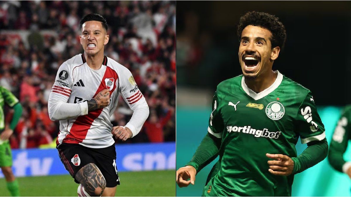 River receives Palmeiras for the first leg of the quarterfinals of the Copa Libertadores: schedule, TV and formations
