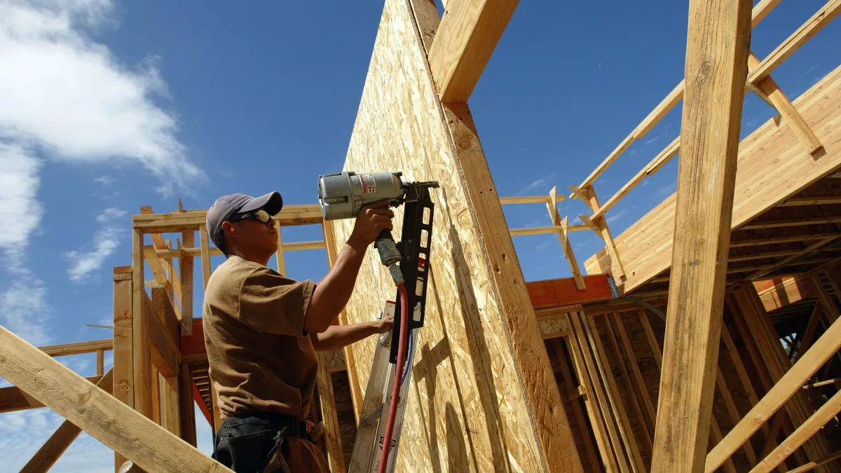 Construction in the US fell for the first time in 13 years