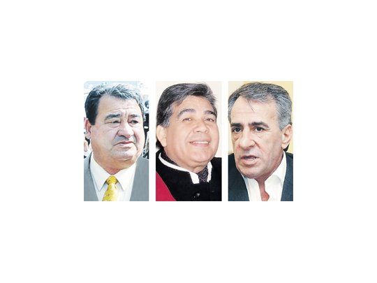 Hugo Curto, Mario Ishii, Jesús Cariglino