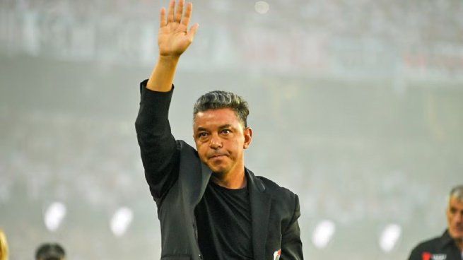 Las últimas palabras de Marcelo Gallardo como técnico de River: Uno se va, pero no se va nunca.