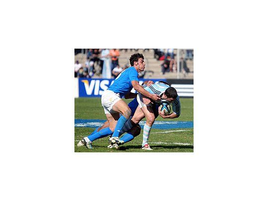 El seleccionado argentino de rugby venció a Italia por 24 a 6.